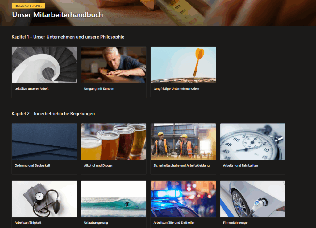 Einarbeitungsprozess mit SharePoint
