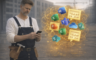 Warum viele Handwerksbetriebe Microsoft 365 bezahlen, aber trotzdem Insellösungen kaufen